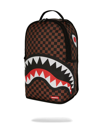 Sprayground Exclusive | NOOO WAY!!! A REVERSIBLE BACKPACK - PURPLE VELOUR TO OG SHARKS IN PARI