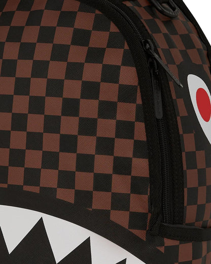 Sprayground Exclusive | NOOO WAY!!! A REVERSIBLE BACKPACK - PURPLE VELOUR TO OG SHARKS IN PARI