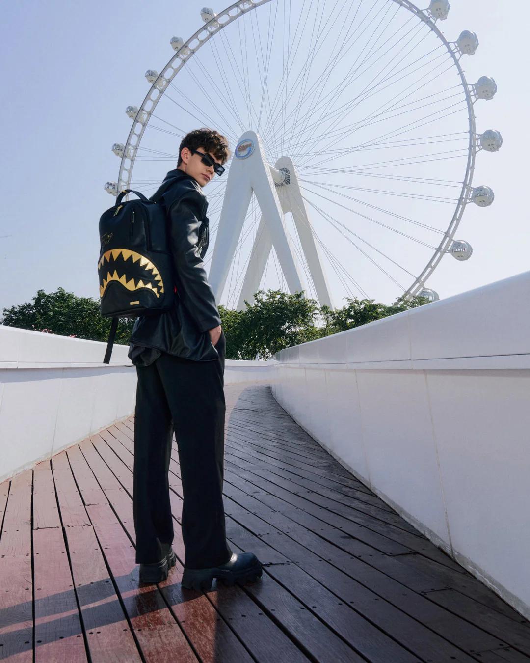 Sprayground Popular | SHARK CENTRAL GILDED BITE BACKPACK