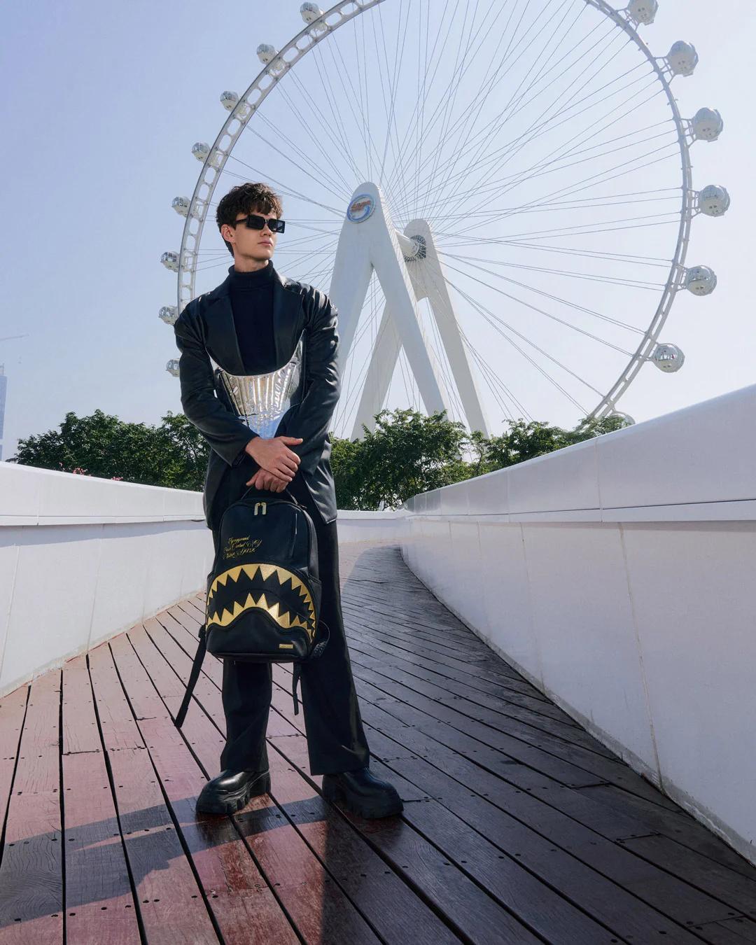 Sprayground Popular | SHARK CENTRAL GILDED BITE BACKPACK