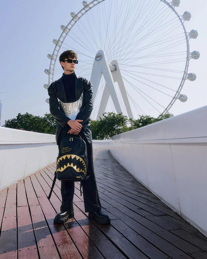 Sprayground Popular | SHARK CENTRAL GILDED BITE BACKPACK