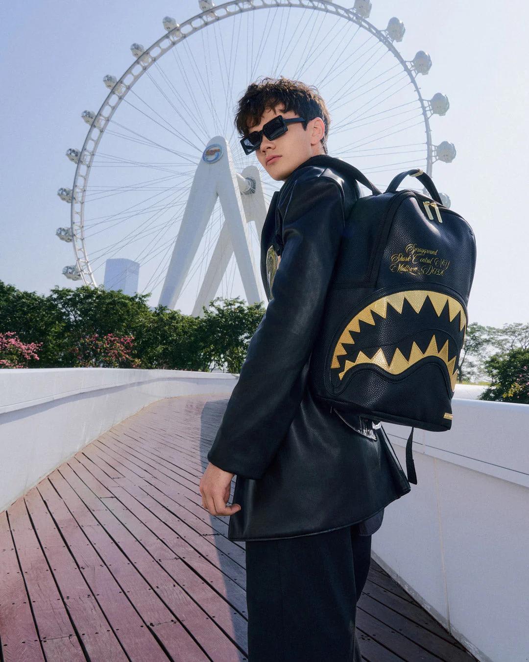 Sprayground Popular | SHARK CENTRAL GILDED BITE BACKPACK