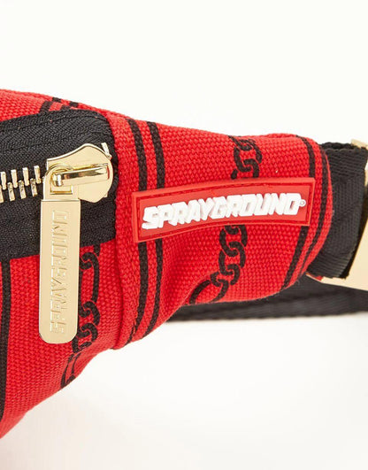 Sprayground Essential | REVERSE SHARKS IN PARIS CROSSBODY (RED)