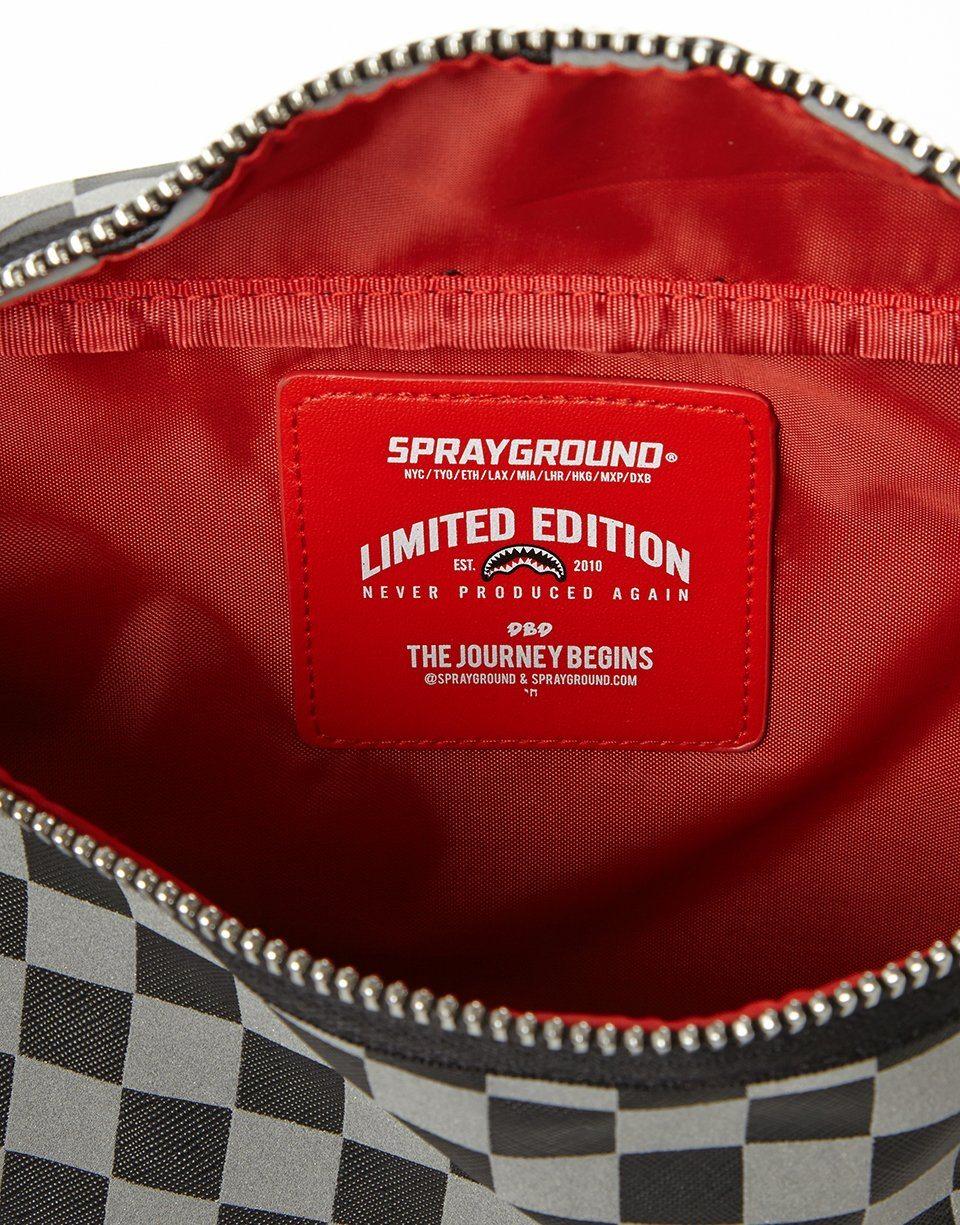 Sprayground Premium | REFLECTIVE SHARKS IN PARIS CROSSBODY