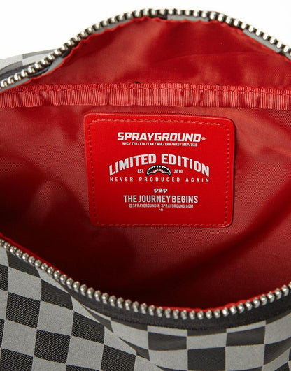 Sprayground Premium | REFLECTIVE SHARKS IN PARIS CROSSBODY