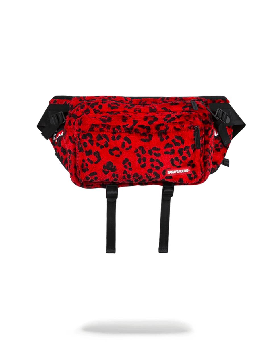 Sprayground Best Seller | RED LEOPARD CROSSBODY TRANSPORTER