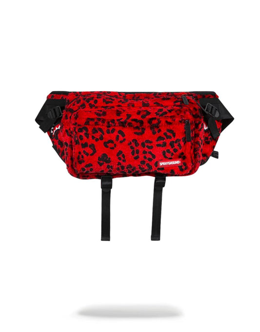 Sprayground Best Seller | RED LEOPARD CROSSBODY TRANSPORTER