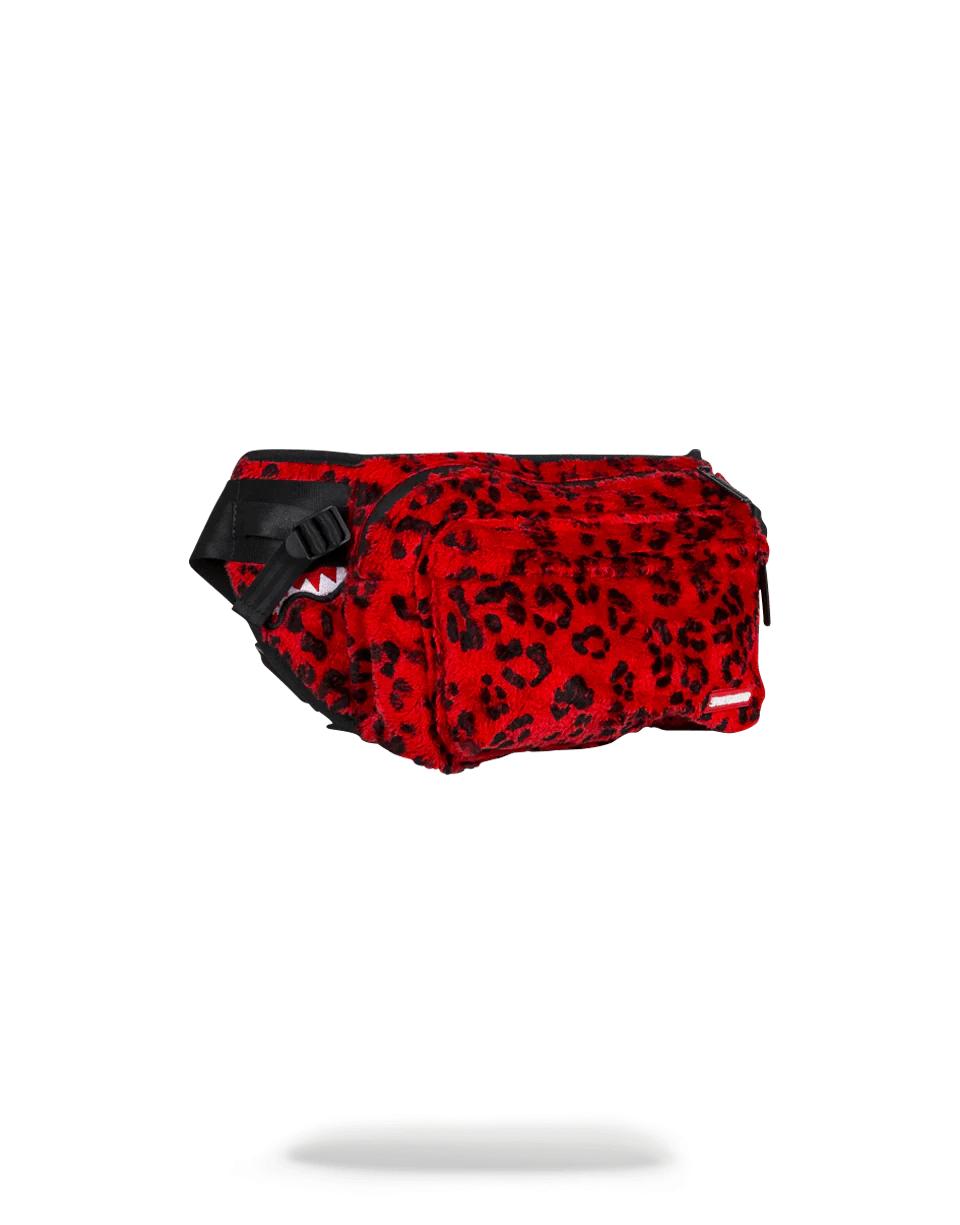 Sprayground Best Seller | RED LEOPARD CROSSBODY TRANSPORTER