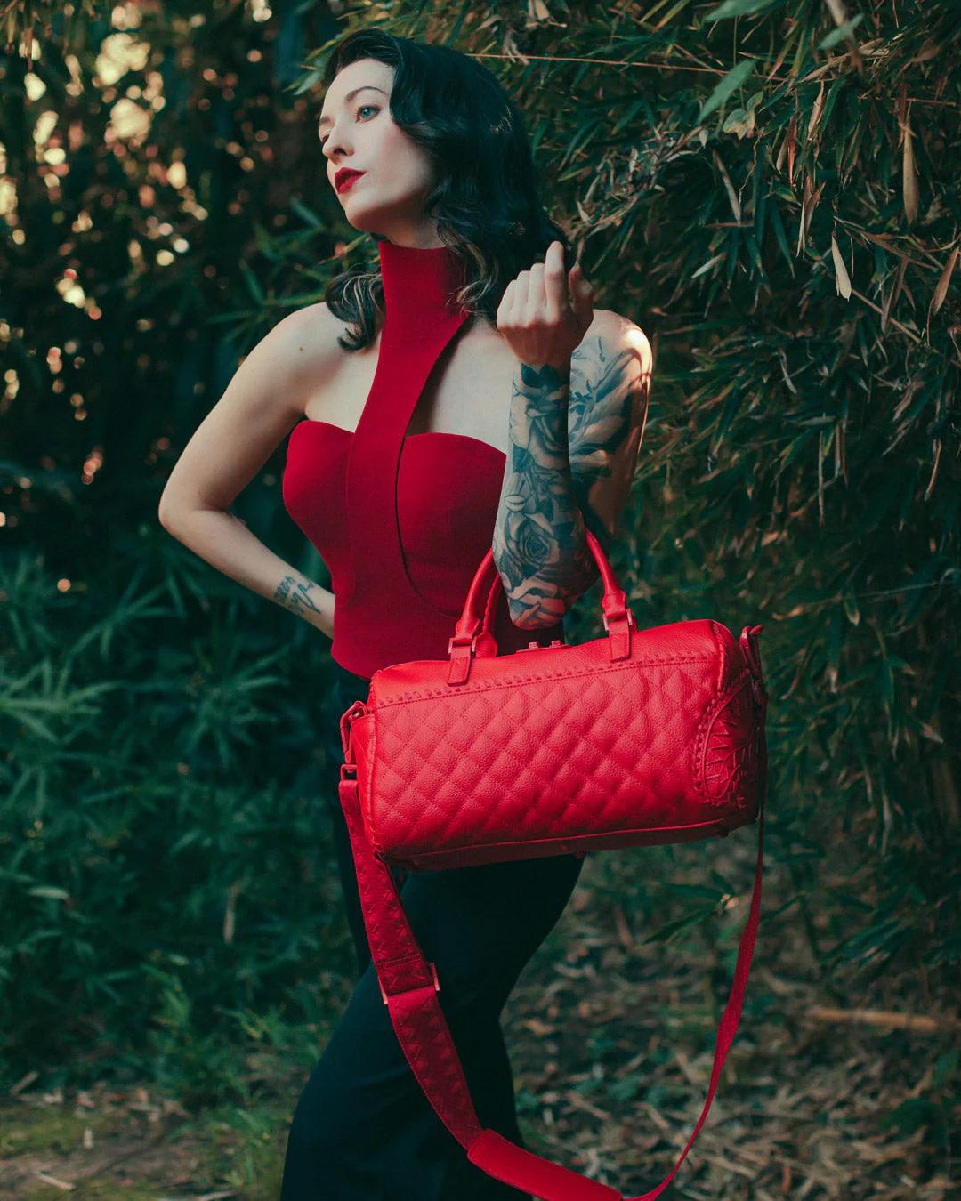 Sprayground Premium | RED RIVIERA MINI DUFFLE