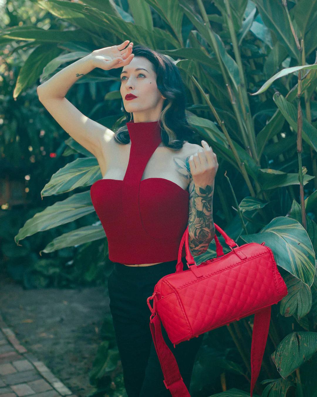 Sprayground Premium | RED RIVIERA MINI DUFFLE
