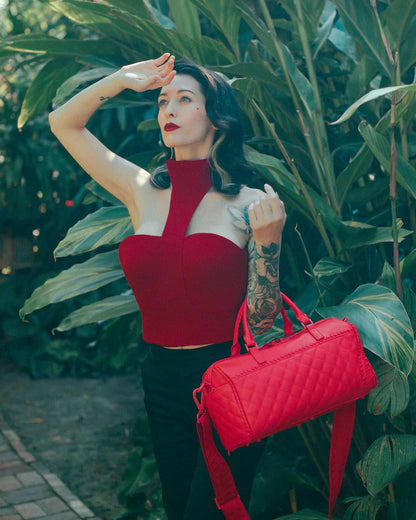 Sprayground Premium | RED RIVIERA MINI DUFFLE