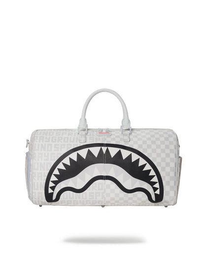 Sprayground Best Seller | SPLIT THE CHECK (PEARL) DUFFLE