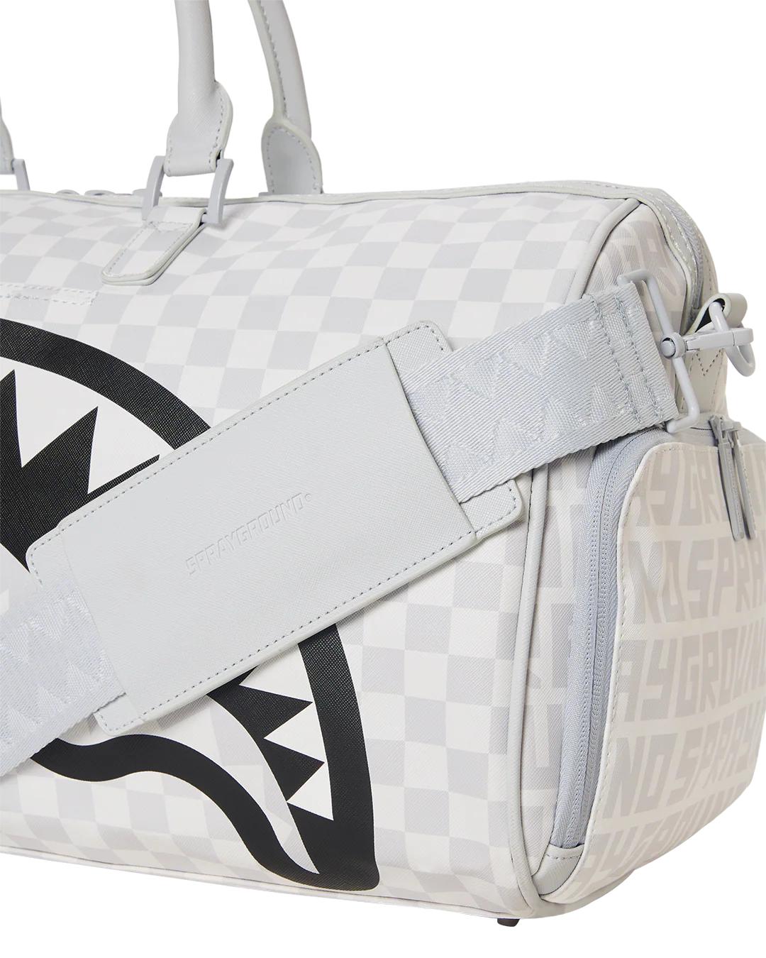 Sprayground Best Seller | SPLIT THE CHECK (PEARL) DUFFLE