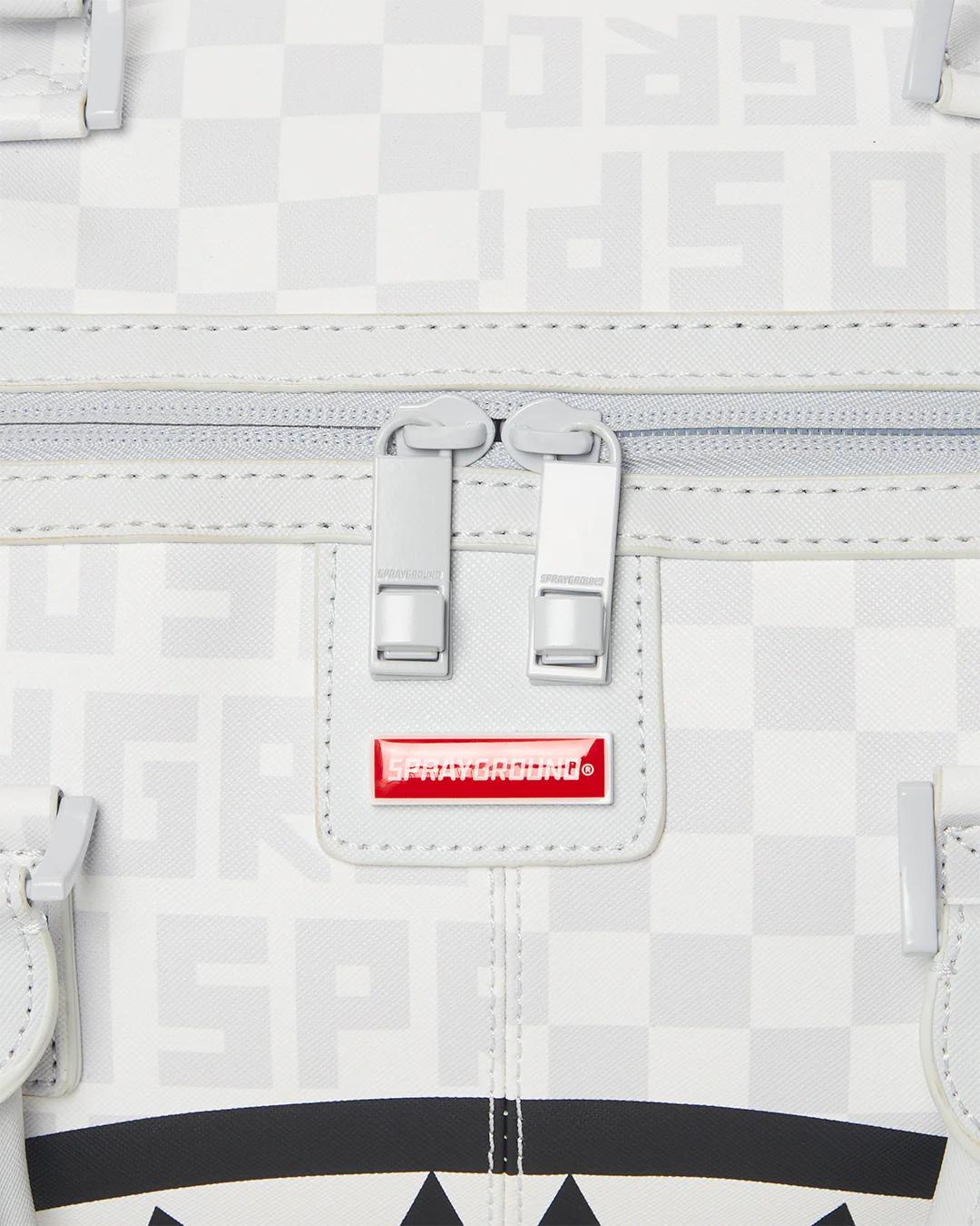 Sprayground Best Seller | SPLIT THE CHECK (PEARL) DUFFLE