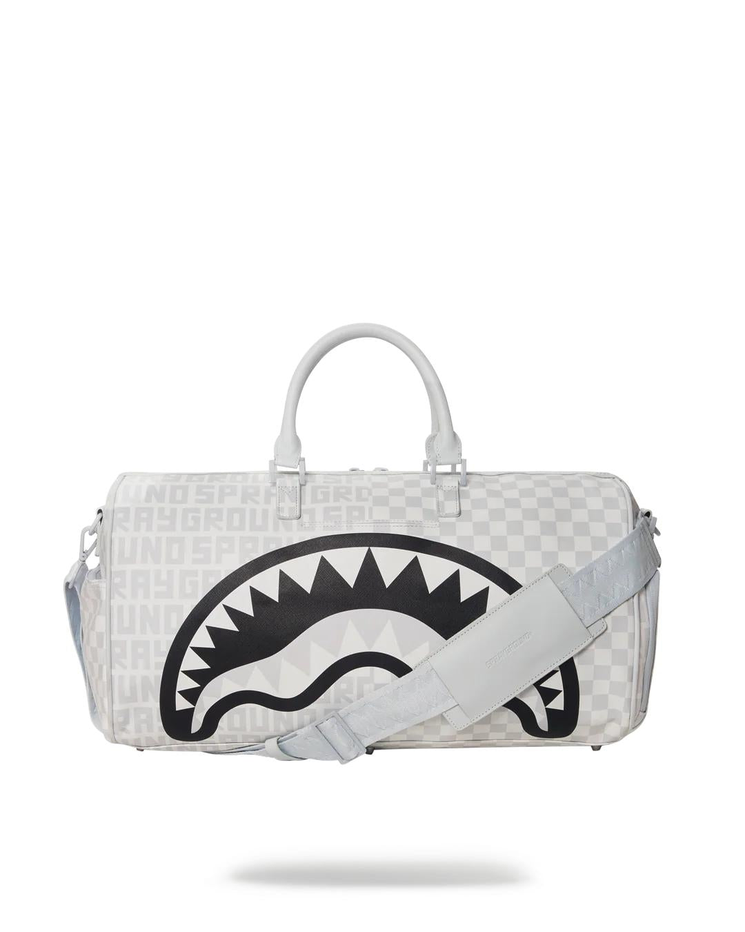 Sprayground Best Seller | SPLIT THE CHECK (PEARL) DUFFLE