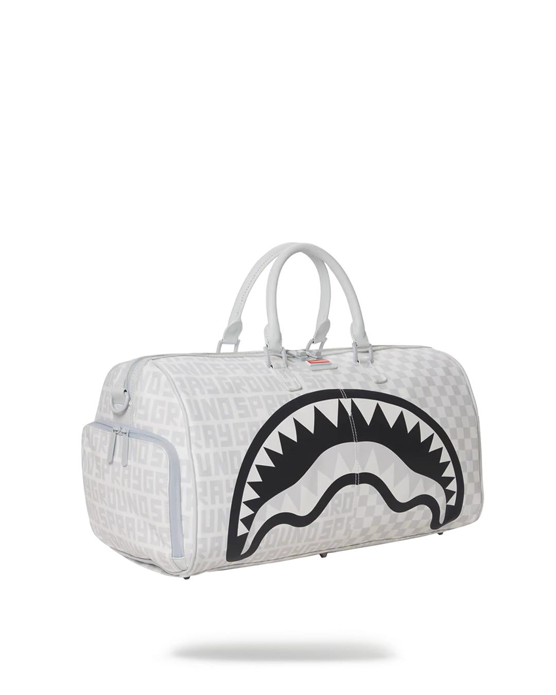 Sprayground Best Seller | SPLIT THE CHECK (PEARL) DUFFLE