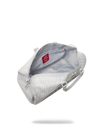 Sprayground Best Seller | SPLIT THE CHECK (PEARL) DUFFLE