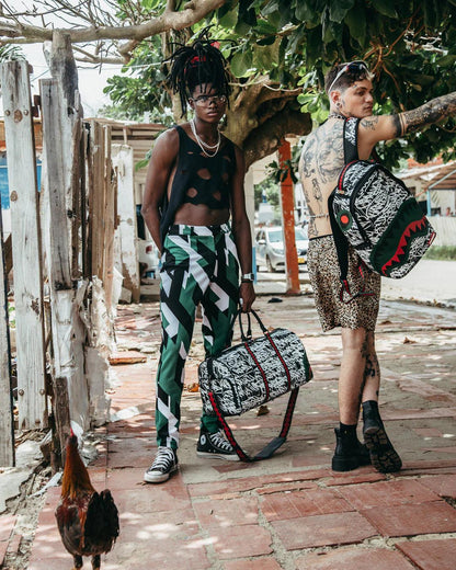 Sprayground Signature | NIGHT NIGHT EMPEROR DUFFLE