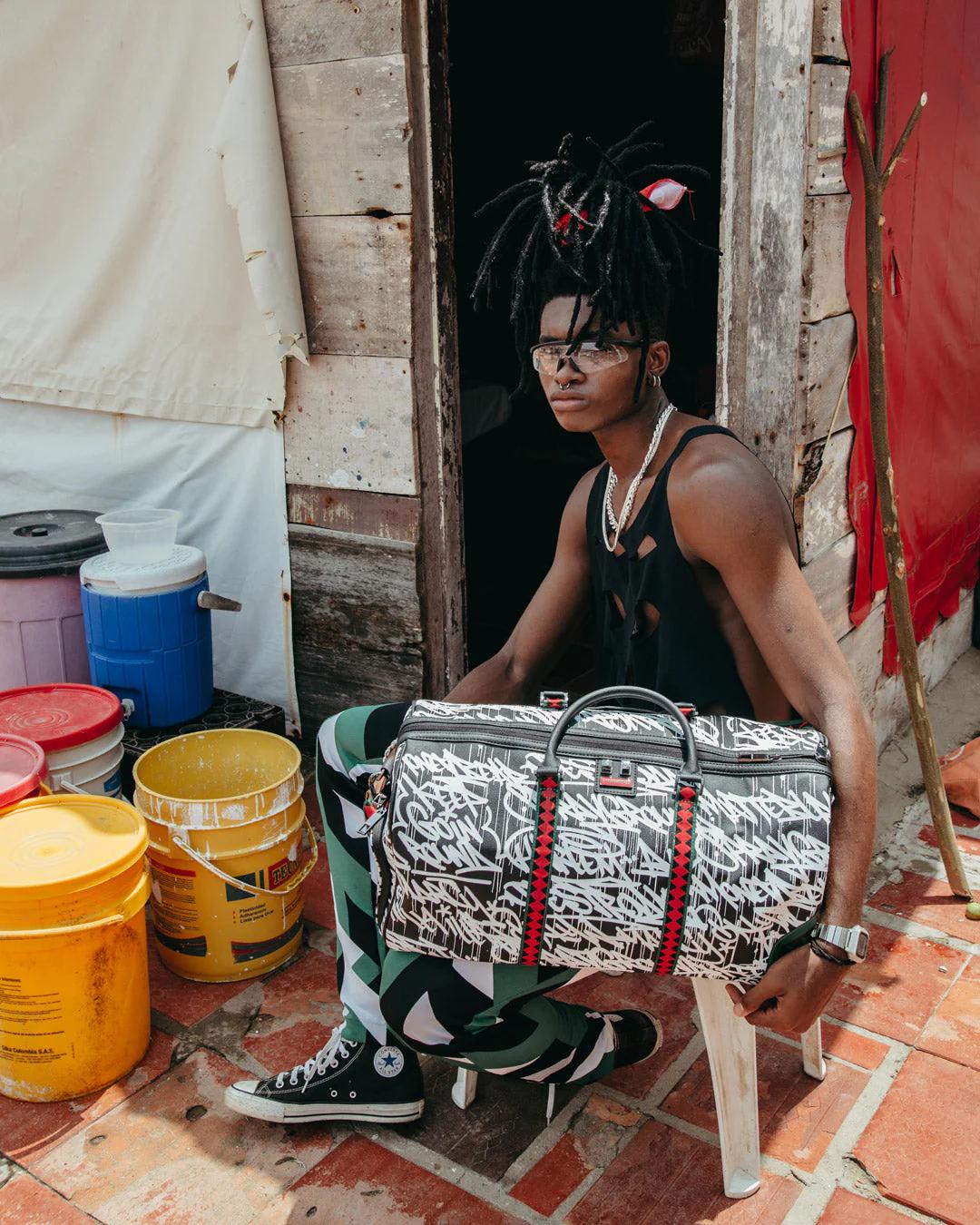 Sprayground Signature | NIGHT NIGHT EMPEROR DUFFLE