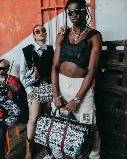 Sprayground Signature | NIGHT NIGHT EMPEROR DUFFLE