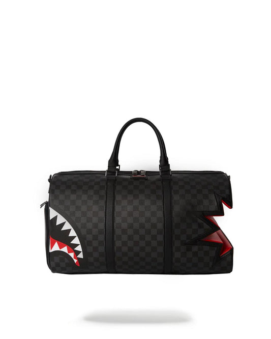 Sprayground Trending | SHARK BITE SHARKS IN PARIS GRAY DUFFLE