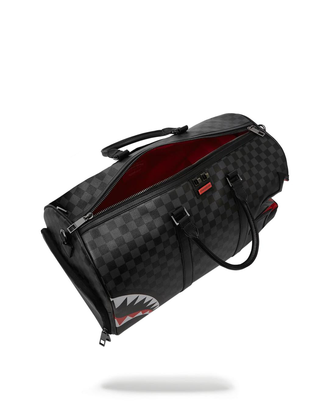 Sprayground Trending | SHARK BITE SHARKS IN PARIS GRAY DUFFLE