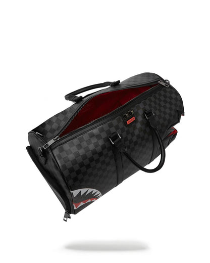Sprayground Trending | SHARK BITE SHARKS IN PARIS GRAY DUFFLE
