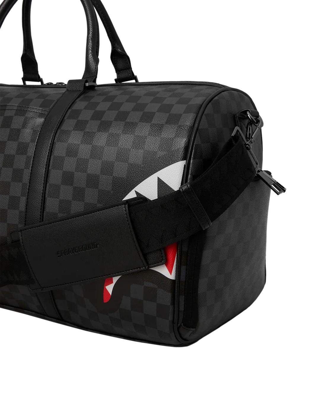 Sprayground Trending | SHARK BITE SHARKS IN PARIS GRAY DUFFLE