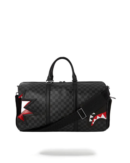 Sprayground Trending | SHARK BITE SHARKS IN PARIS GRAY DUFFLE
