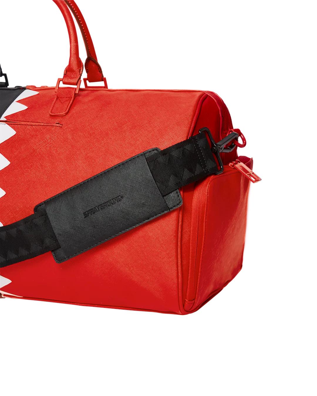 Sprayground New | VERTICAL SHARK CUT & SEW DUFFLE