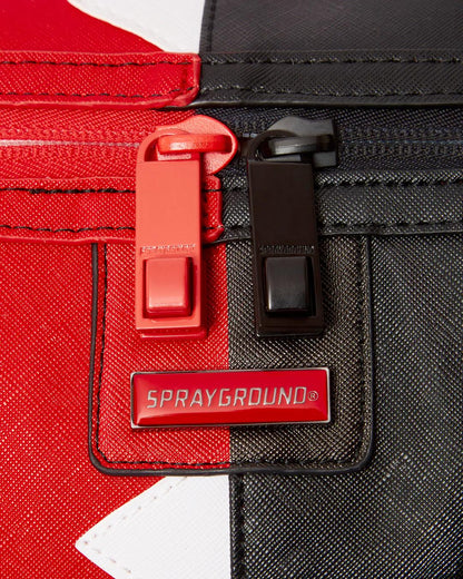 Sprayground New | VERTICAL SHARK CUT & SEW DUFFLE