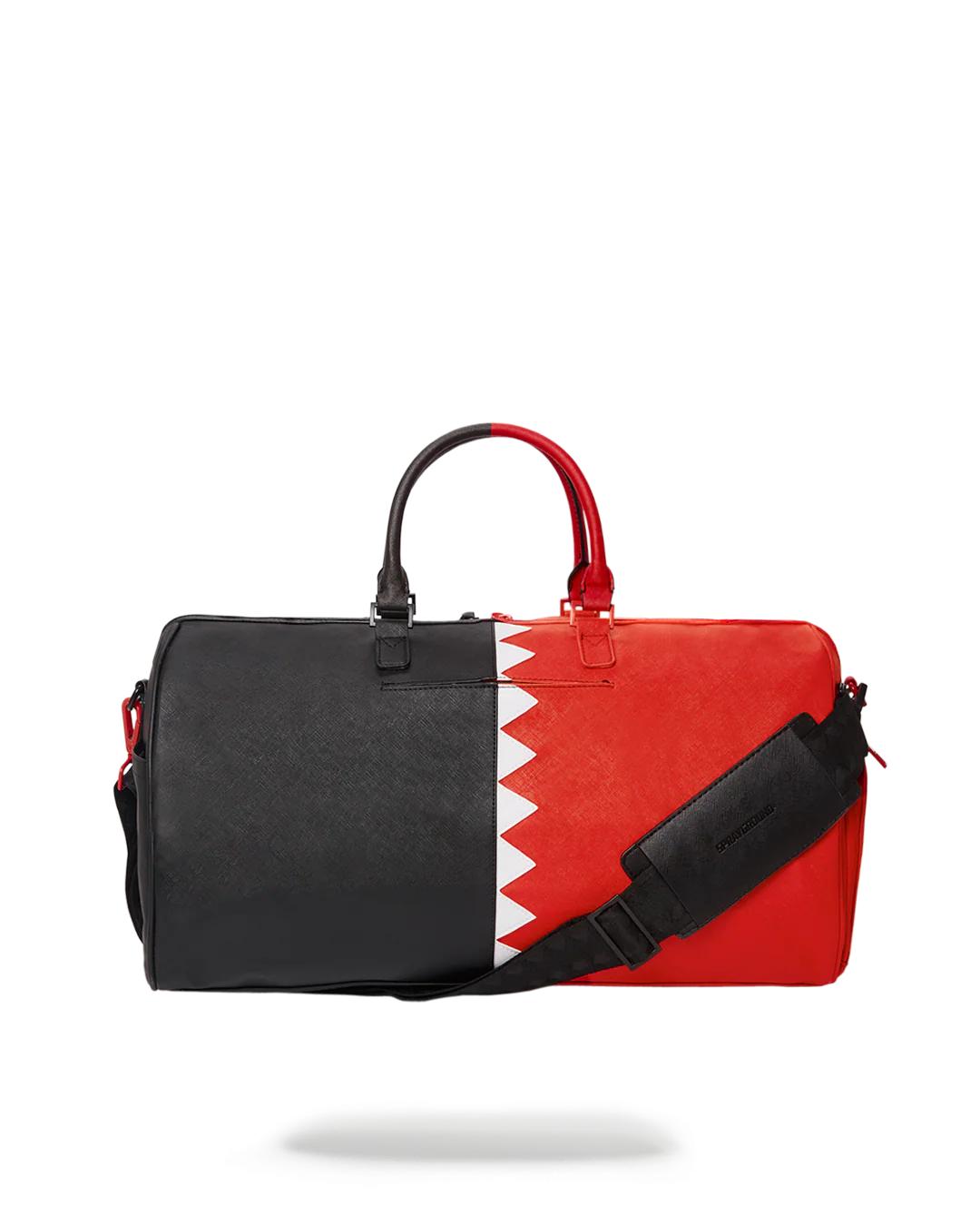 Sprayground New | VERTICAL SHARK CUT & SEW DUFFLE