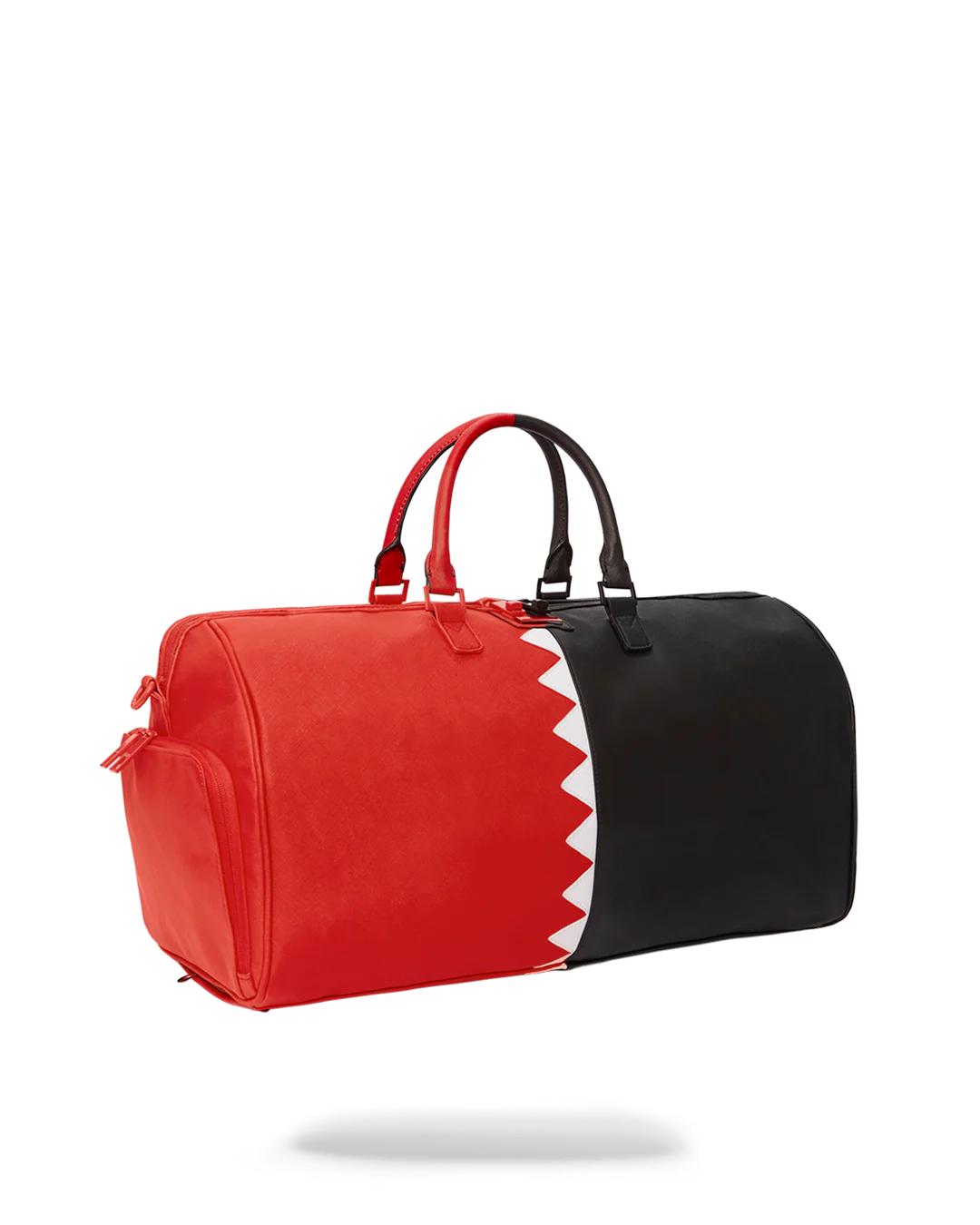 Sprayground New | VERTICAL SHARK CUT & SEW DUFFLE