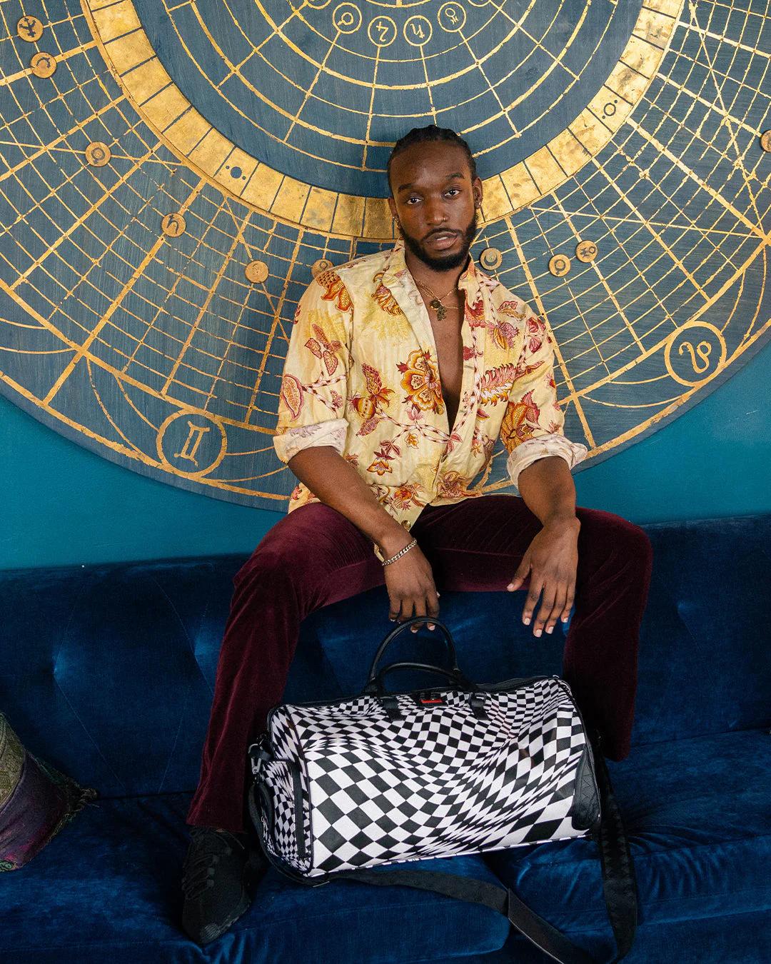 Sprayground Signature | TRIPPY CHECK DUFFLE