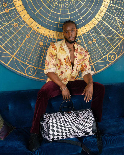Sprayground Signature | TRIPPY CHECK DUFFLE