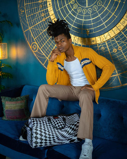 Sprayground Signature | TRIPPY CHECK DUFFLE