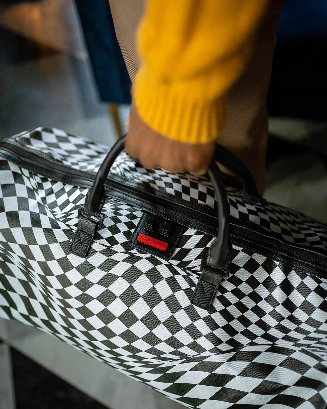 Sprayground Signature | TRIPPY CHECK DUFFLE