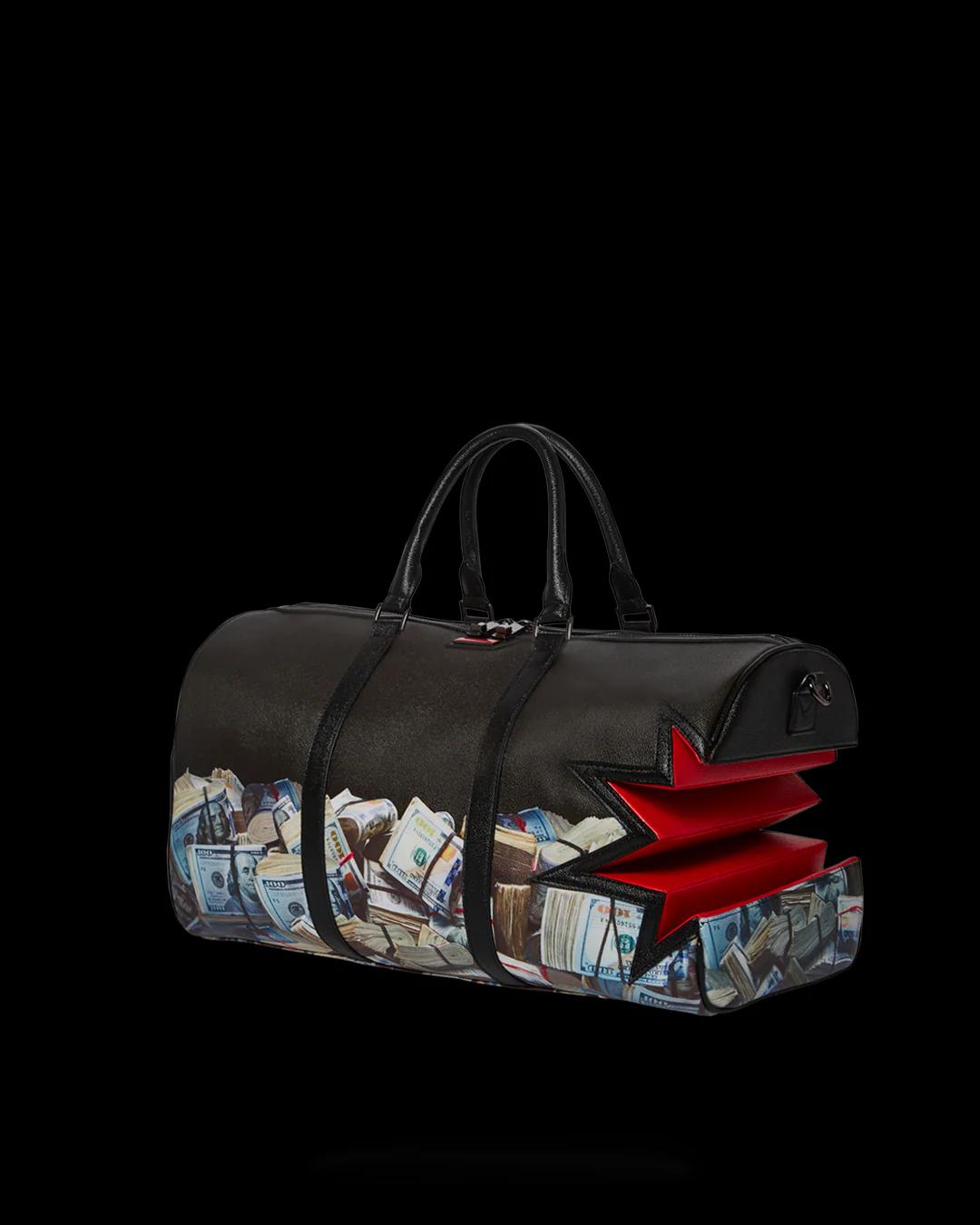 Sprayground Essential | $HARKBITE LARGE DUFFLE