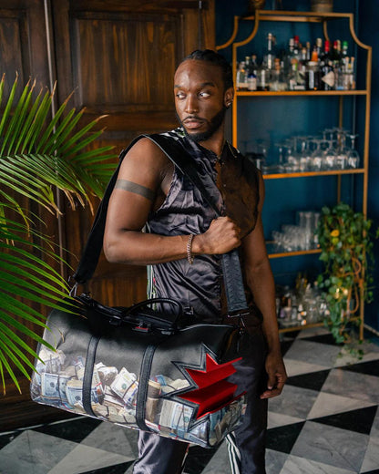 Sprayground Essential | $HARKBITE LARGE DUFFLE