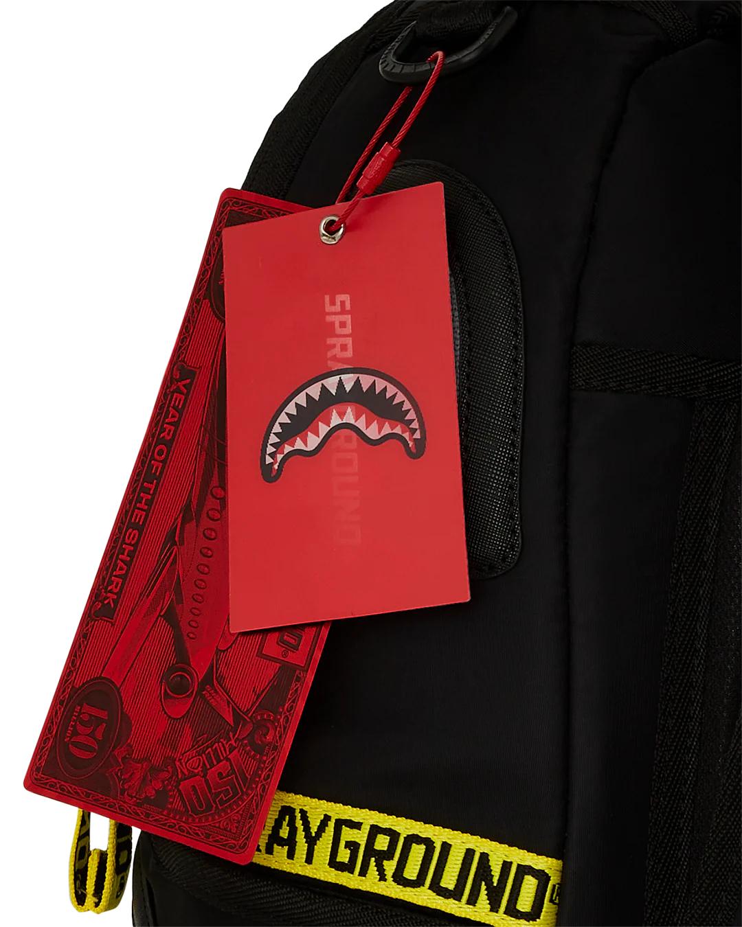 Sprayground Popular | SHARK CENTRAL PARACHUTE DLX SATIN BACKPACK
