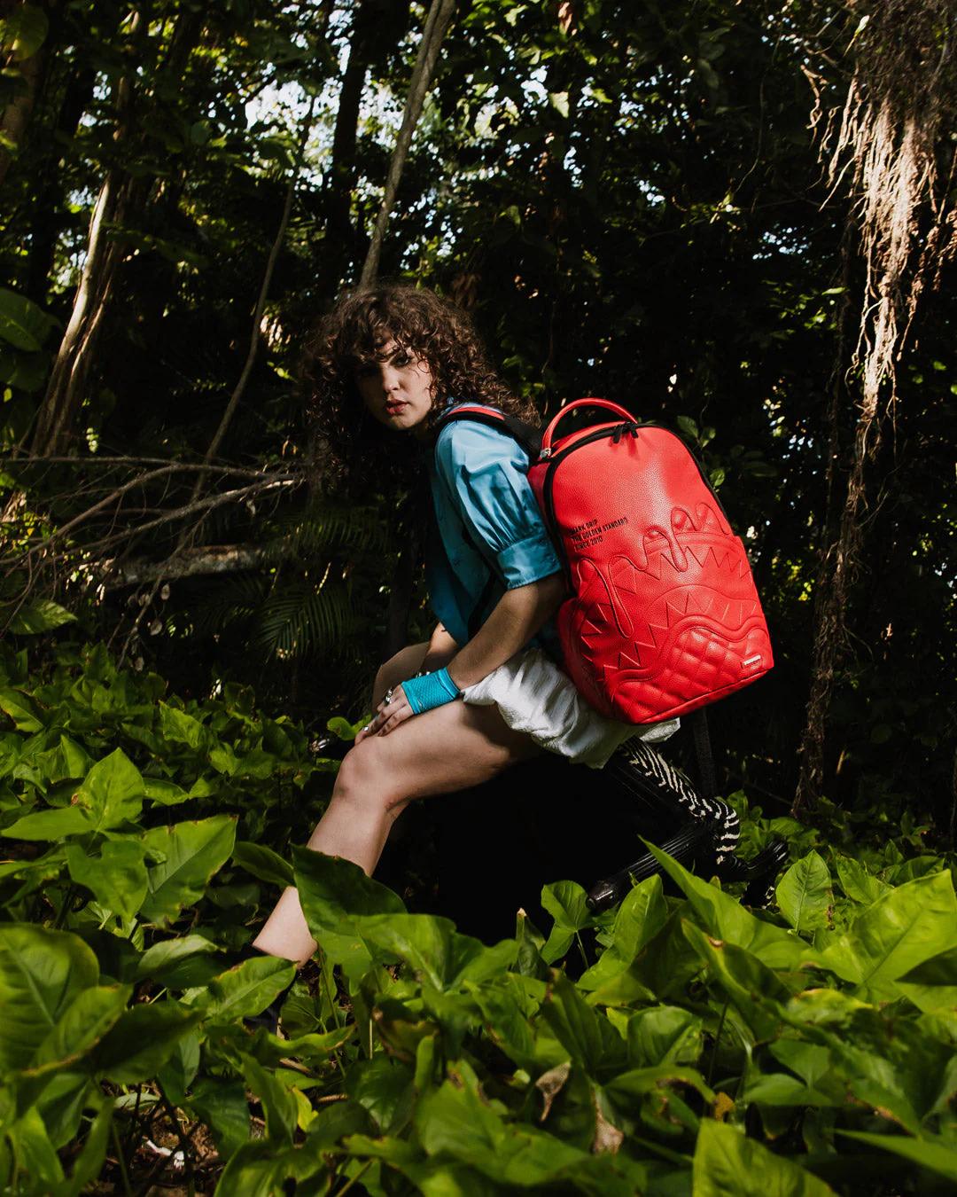Sprayground Trending | SHARK CENTRAL EMBOSSED DRIP DLXSV BACKPACK