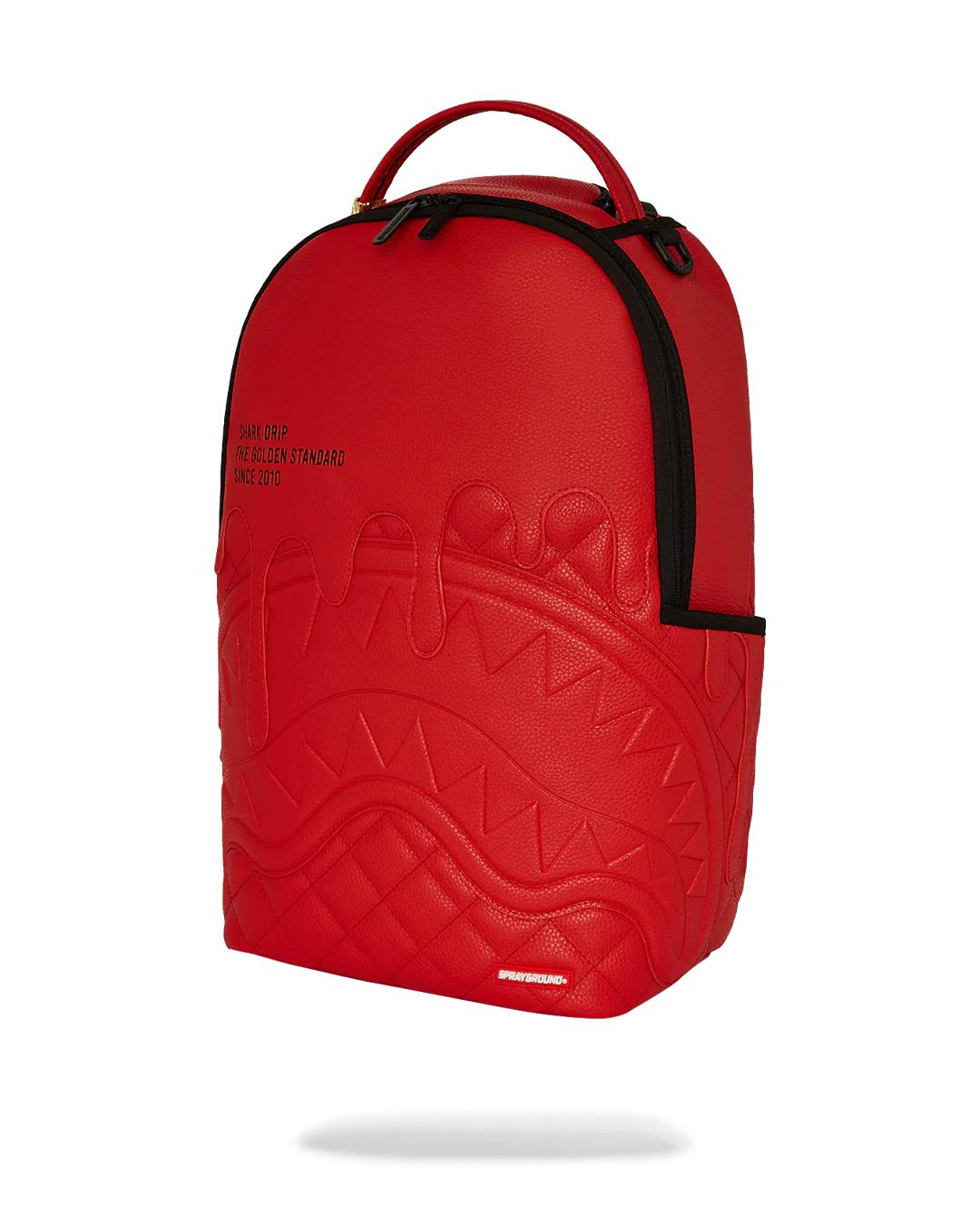 Sprayground Trending | SHARK CENTRAL EMBOSSED DRIP DLXSV BACKPACK