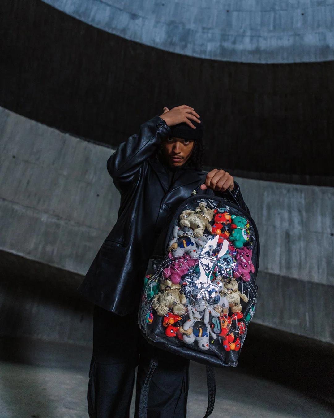 Sprayground Exclusive | LEGIT BEARS STUFFED IN THIS BAG BACKPACK