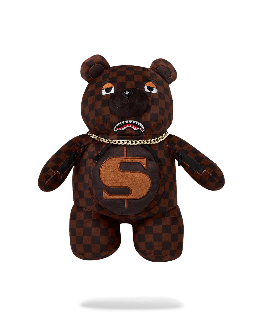 Sprayground Classic | CLEAR BACKPACK - SHARKS IN PARIS BEAR