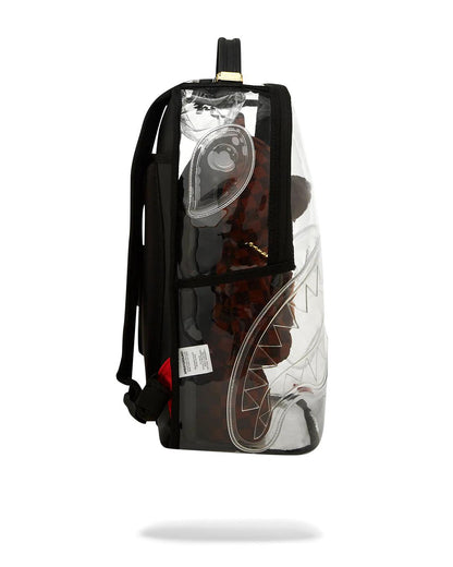 Sprayground Classic | CLEAR BACKPACK - SHARKS IN PARIS BEAR