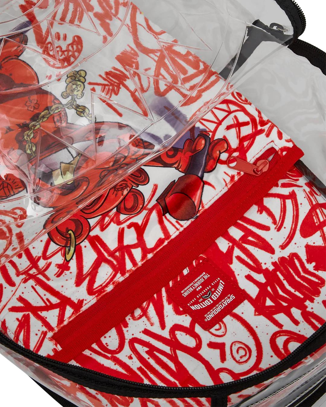 Sprayground Essential | CLEAR BACKPACK - DIABLO GALLERY