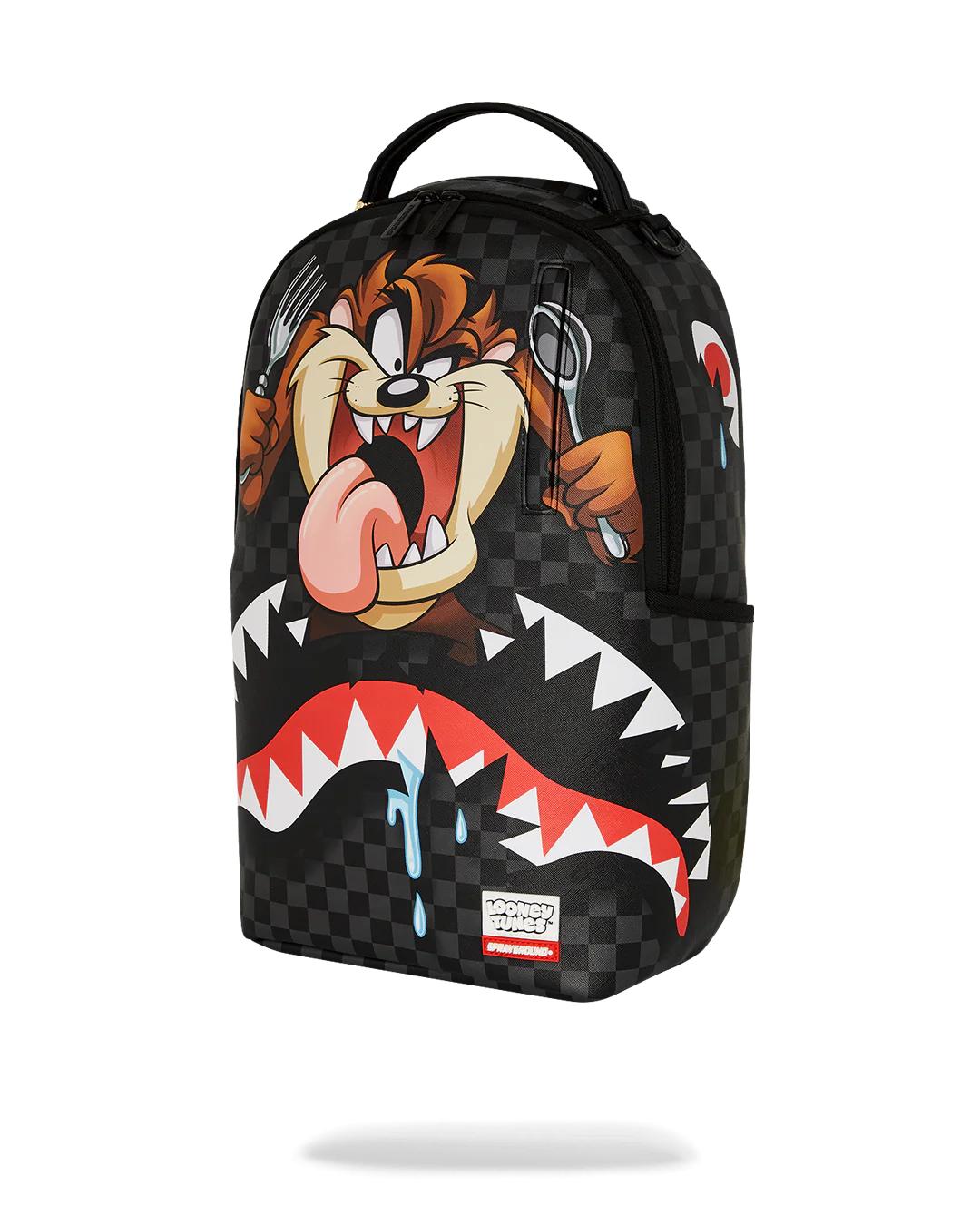 Sprayground New | LOONEY TUNES TAZ EAT SHARK BACKPACK