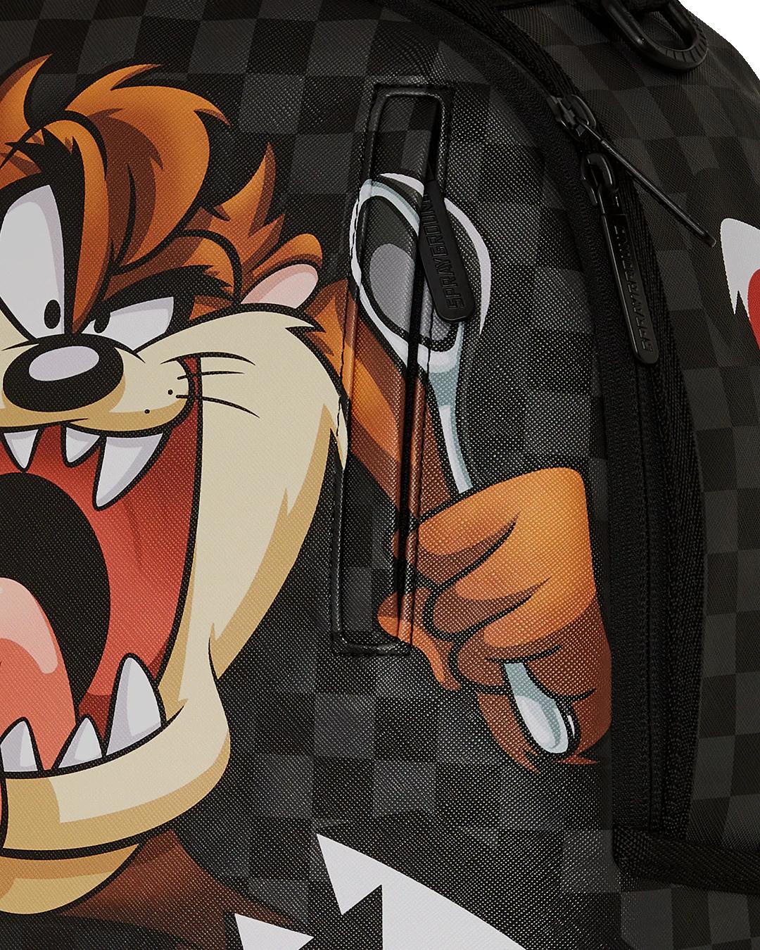 Sprayground New | LOONEY TUNES TAZ EAT SHARK BACKPACK