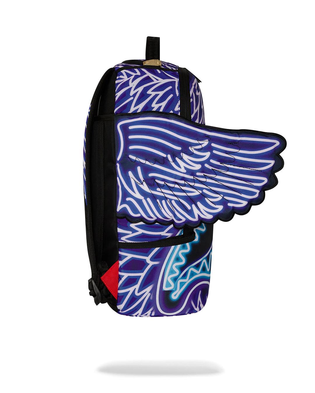 Sprayground Best Seller | WINGS OF THE NEON SLAYER DLX BACKPACK