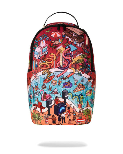 Sprayground Exclusive | LIFE OF THE PARTY DLXR BACKPACK
